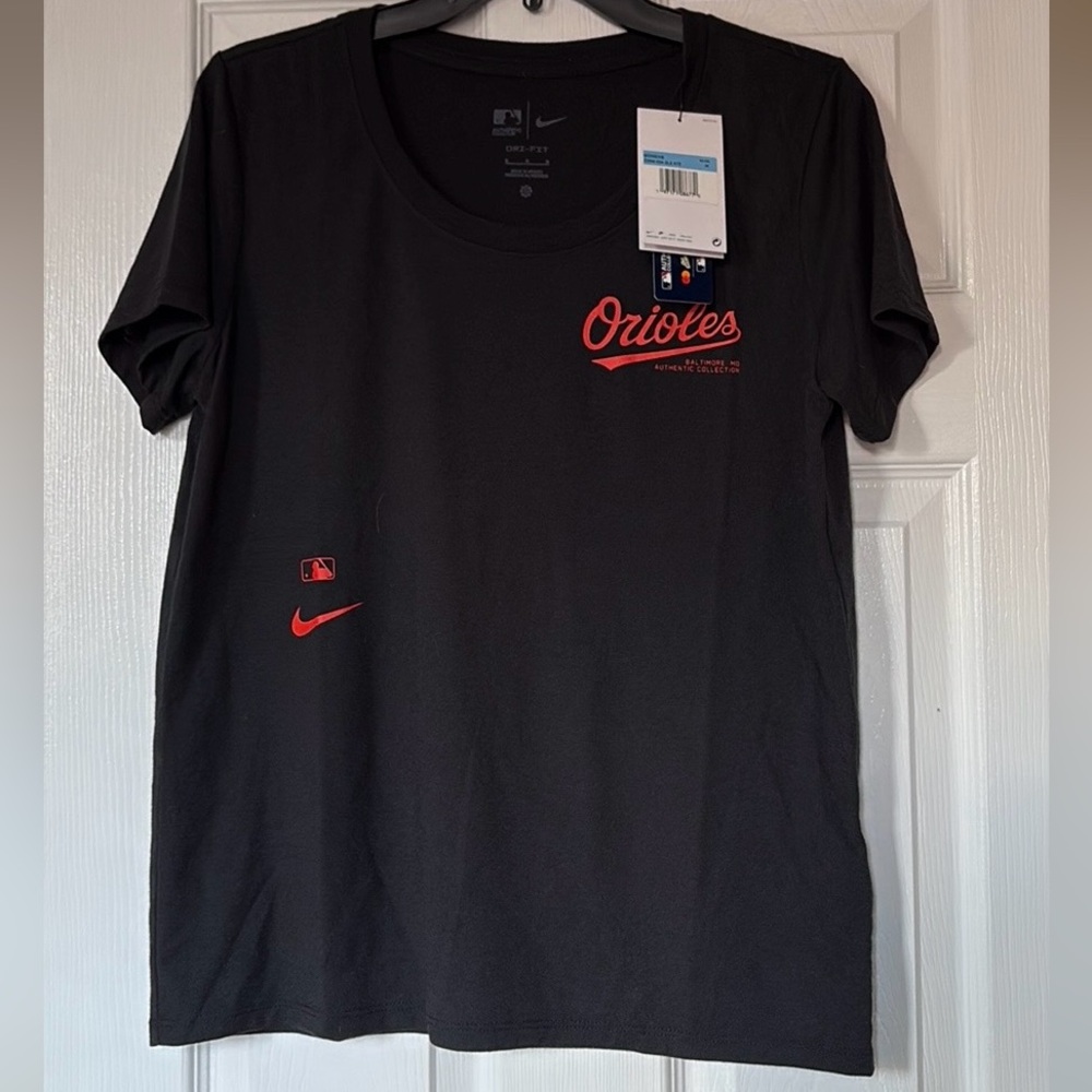 NWT Nike Baltimore Orioles Fitted Short Sleeve T-Shirt
